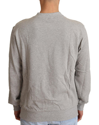 Sophisticated Gray Crewneck Sweater - Luxury for You