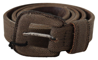 Elegant Brown Leather Waist Belt - Luxury for You