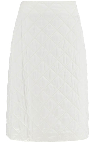 Quilted Midi Skirt