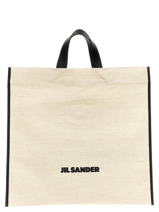 Border Book Tote Square Shopping Bag