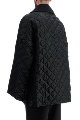 Quilted Maxi Jacket With Detachable