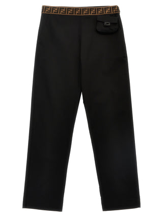 Logo Band Pants