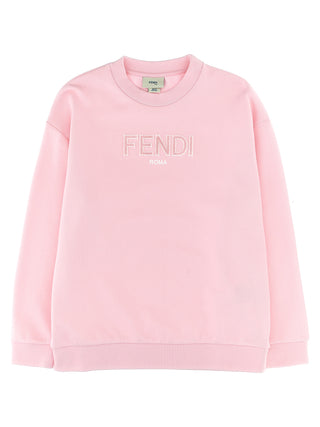 Flocked Logo Sweatshirt