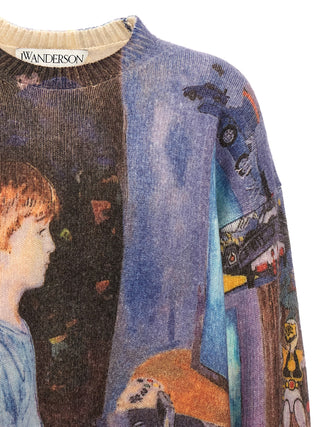 Computer Print Sweater