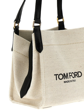 Logo Canvas Handbag