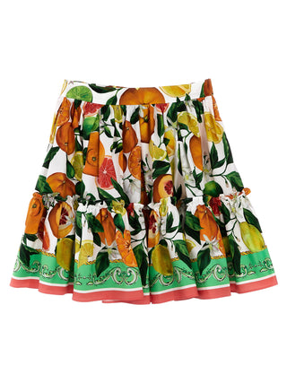 Fruit Print Skirt