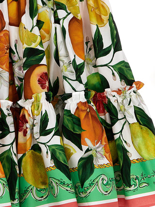 Fruit Print Skirt