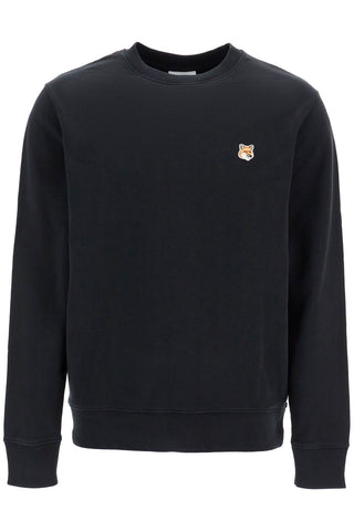 Fox Head Patch Sweatshirt With