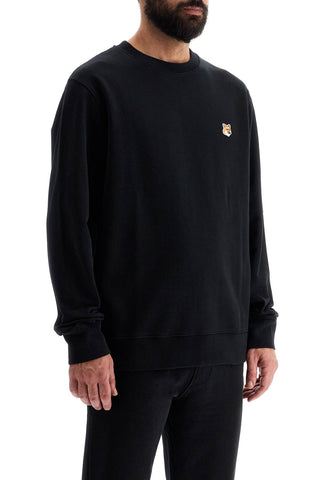 Fox Head Patch Sweatshirt With