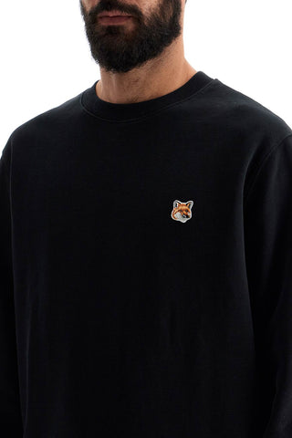 Fox Head Patch Sweatshirt With