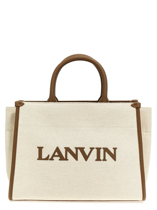 Logo Canvas Shopping Bag