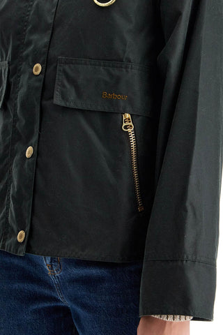 A-line Cotton Waxed Jacket