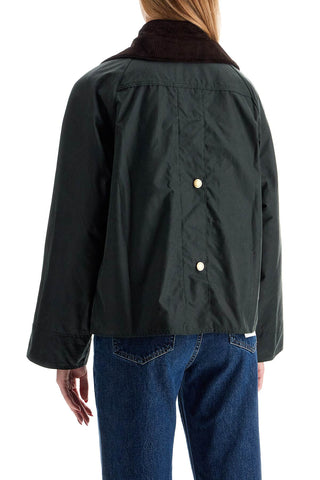 A-line Cotton Waxed Jacket