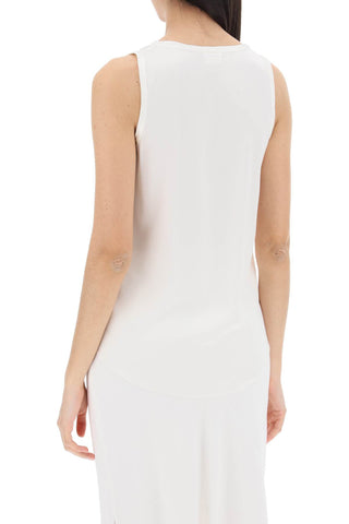 Tom's Silk Satin Sleeveless Top