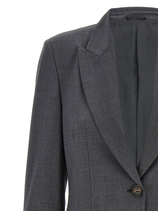 Monile Single-breasted Blazer