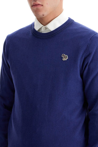 Cotton And Wool Blend Pullover Sweater