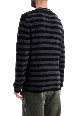 Striped Wool And Mohair Blend Pullover