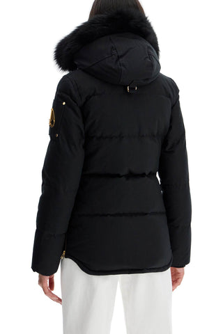 3q Canvas Down Jacket With Shear