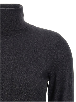 Lurex Turtleneck Sweater