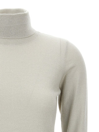 Lurex Turtleneck Sweater