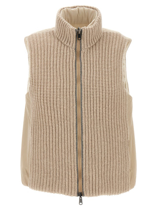 Reversible Knit Insert Vest