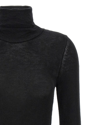 Silk Cashmere Turtleneck Sweater