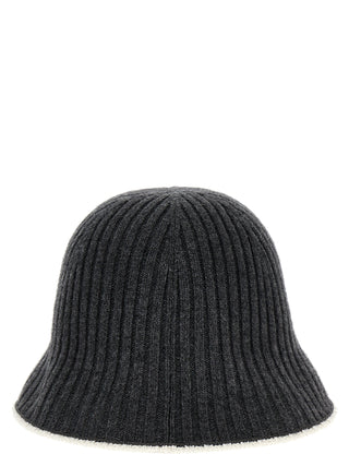 Ribbed Knit Bucket Hat