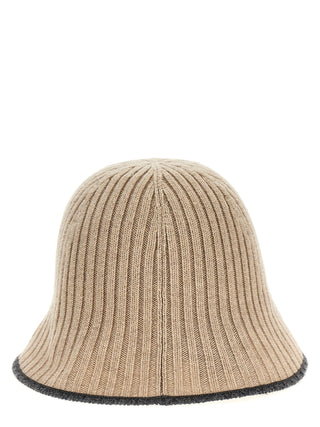 Ribbed Knit Bucket Hat