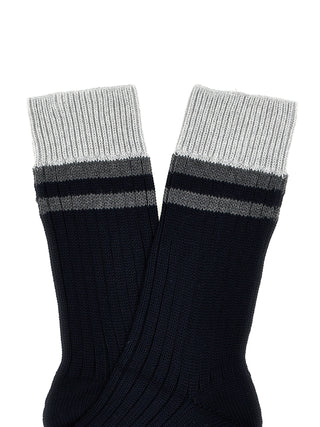 Striped Cotton Socks