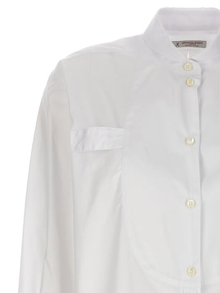 Long Plastron Tuxedo Shirt