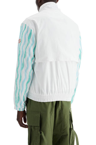 Windbreaker Jacket With Maison Memphis Print