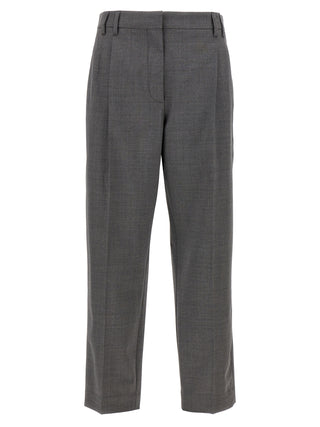 Pin Tuck Trousers