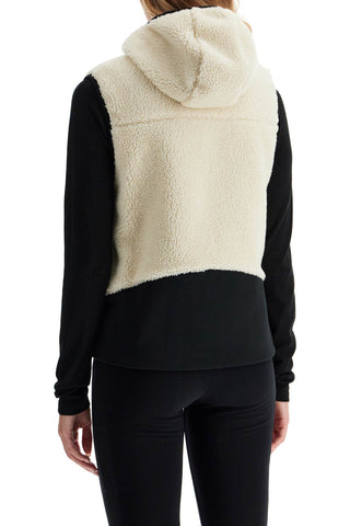 Sherpa Hooded Vest With