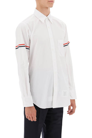 Oxford Button-down Shirt With Rwb Armbands