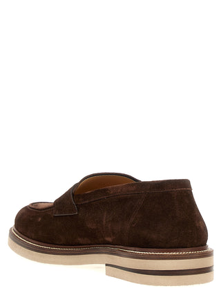 Suede Loafers