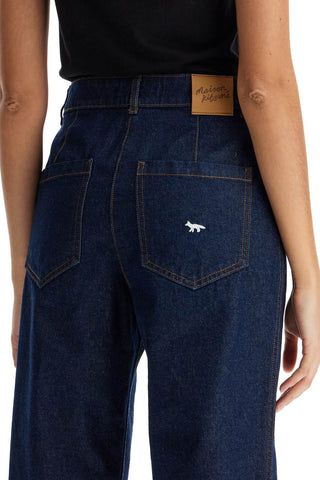 Straight Jeans With Embroidery