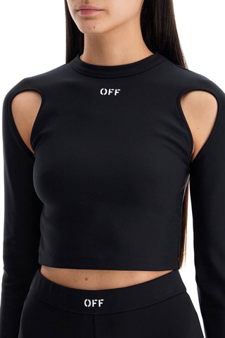 Cropped Top With Cut Out Detail