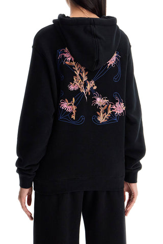 Pinkflower Arrow Hooded Sweat