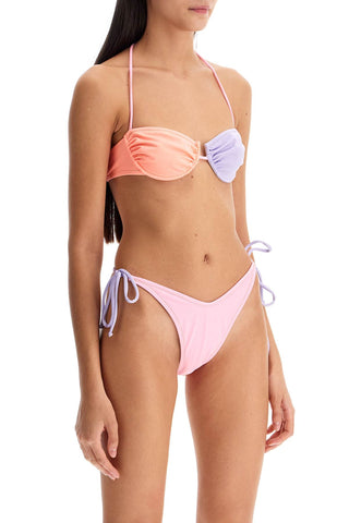 Penny Color-block Bikini Set