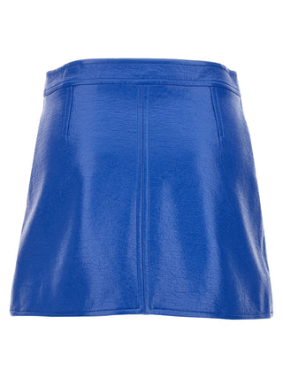 Reedition Vinyl Mini Skirt