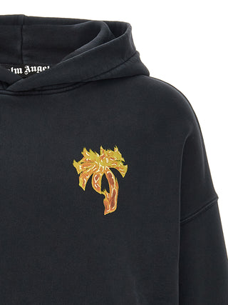 Burning Palm Hoodie