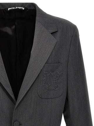 Monogram Pocket Blazer