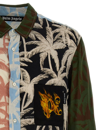 Patchwork Palms Shirt