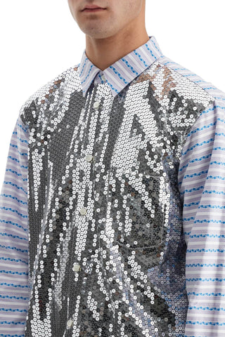 Jacquard Shirt With Sequ