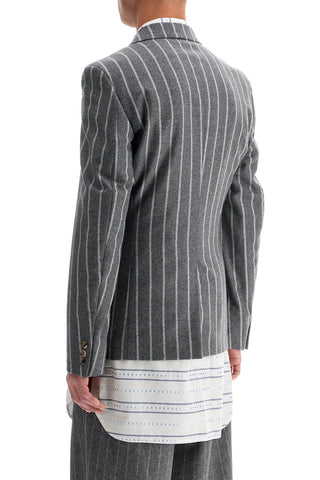 Striped Wool Jacket