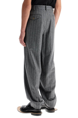 Striped Wool Trousers