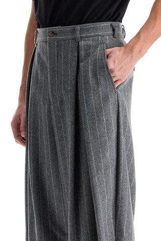 Striped Wool Trousers