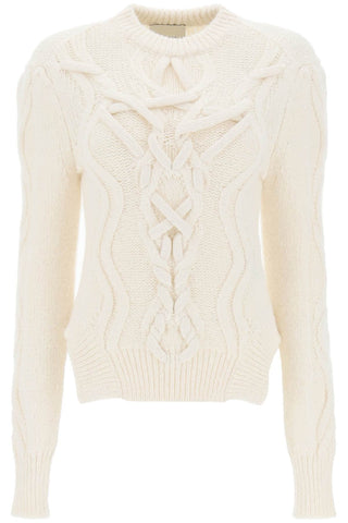 Elvy Cable Knit Sweater