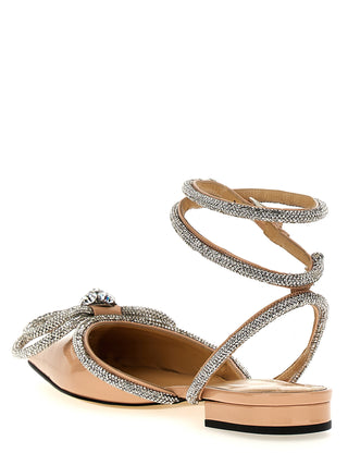 Double Bow Ballet Flats