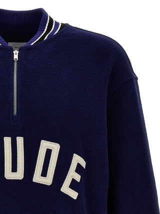 Quarter Zip Varsity Sweatshirt